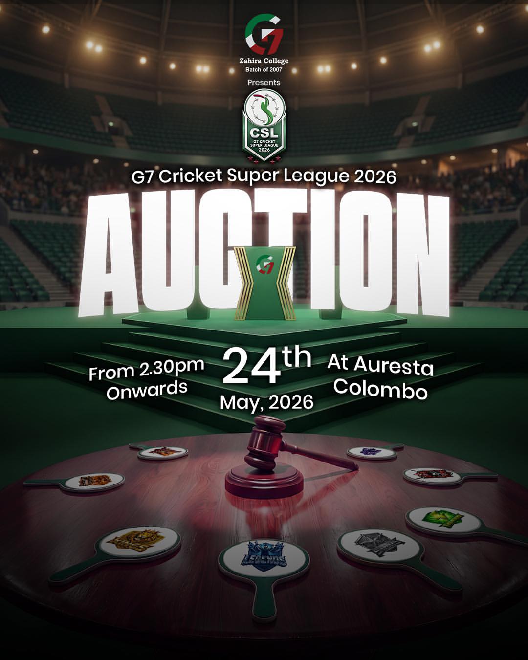 Announcement Auction